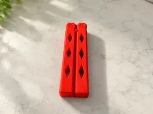 Butterfly Knife - Print in Place v2
