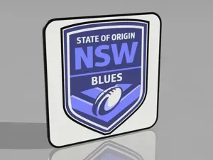 NSW Blues bar/man cave light