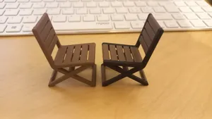 Simple chair for a doll house