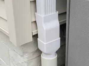 Customizable Downspout Adapter, Round or Rectangle