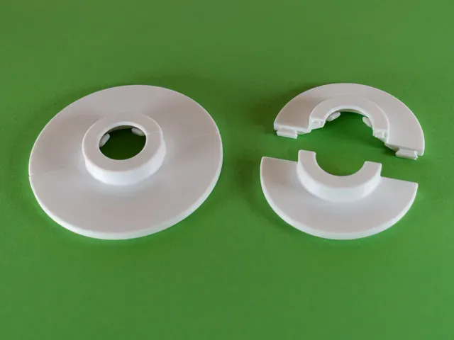 Pipe Collar - 18 mm Escutcheon - Rosette for Wall — Фото 2 из 7