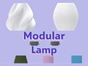 Moderne Lampe Modular