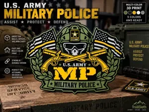 U.S. Army Military Police Sign
