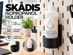 Skadis Isopropanol Holder -Wall Mounted Storage
