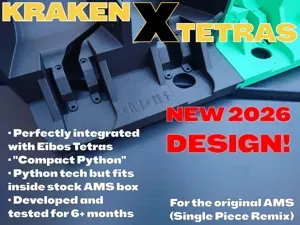 Kraken x Tetras - Revolutionary Bambu Lab AMS (S)