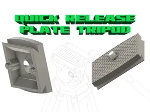QUICK RELEAASE PLATE TRIPOD