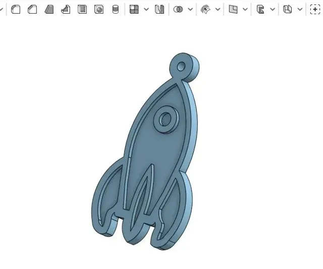 Rocket keychain — Фото 2 из 4