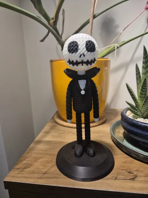 Crochet Jack Skellington NO AMS Required — Image 2 of 2