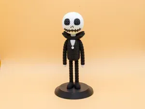 Crochet Jack Skellington NO AMS Required