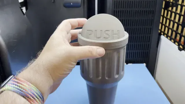 Trash Can for your Car's Cup Holder - Flipper Lid — Фото 2 из 5