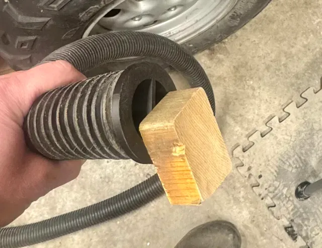 50mm Shop Vac Hose Adapter-40mm ID Friction Fit — Image 2 of 4
