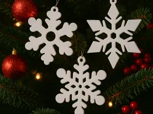 Snowflake Ornaments Pack