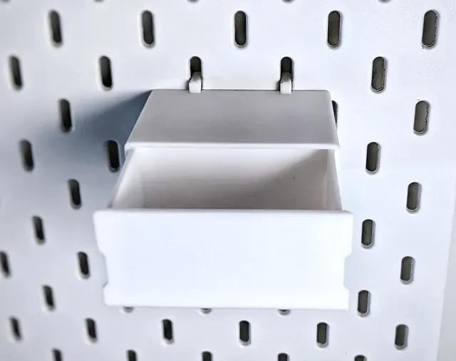Railed Drawer for Ikea Skadis Board - 50mm deep — Фото 4 из 9