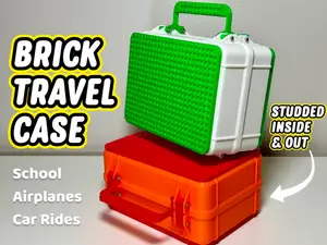 Brick Travel Case - Portable Building Companion