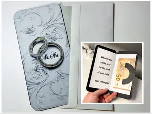 greetings card Wedding rings