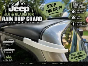 Jeep JLU / Gladiator Rain Drip Guard