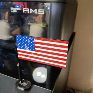 USA Flag Plug - P1S - P1P - P1 - Bandiera