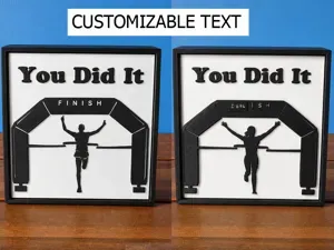 Marathon Medal Frame – Running Gift Display