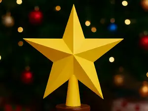 Christmas Star Tree Topper