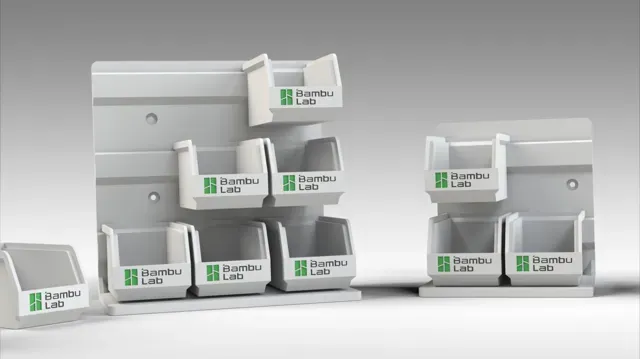 Mini Bin Box Organizer Hanging System — Image 9 of 14