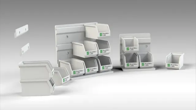Mini Bin Box Organizer Hanging System — Image 8 of 14