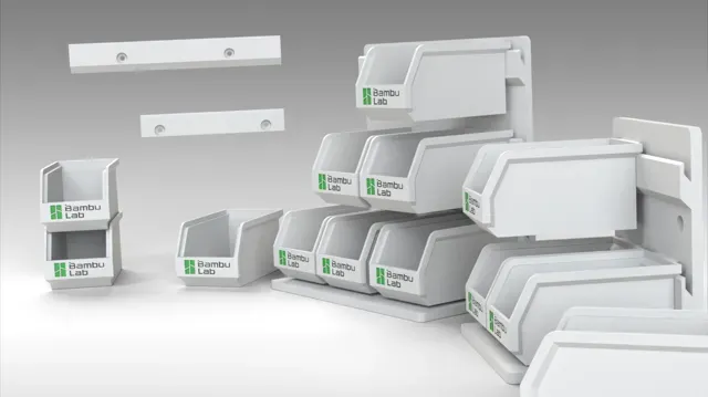 Mini Bin Box Organizer Hanging System — Image 6 of 14