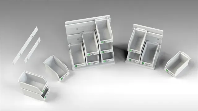 Mini Bin Box Organizer Hanging System — Image 7 of 14