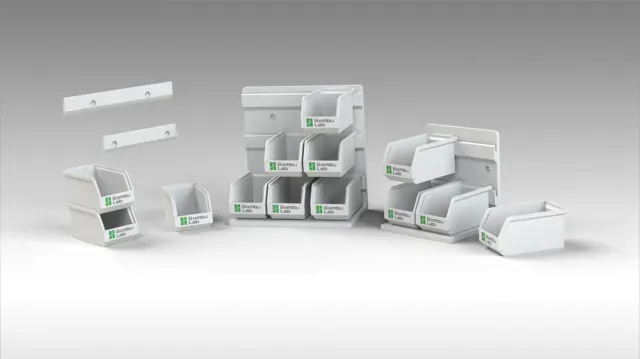 Mini Bin Box Organizer Hanging System — Image 5 of 14