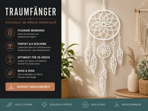 Traumfänger Wanddeko – dekorativer Dreamcatcher
