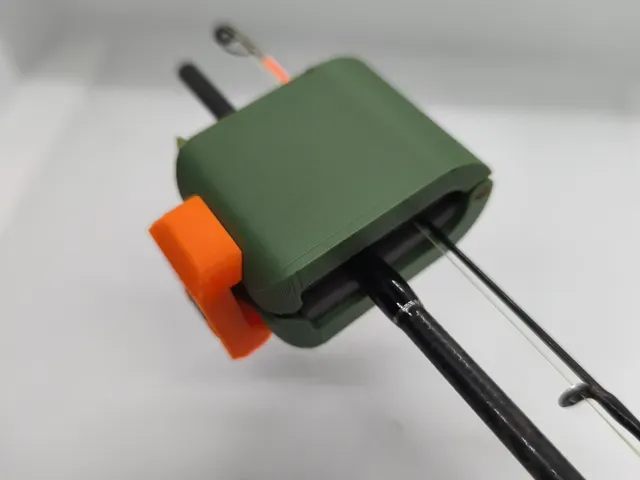 Fishing rod clamp