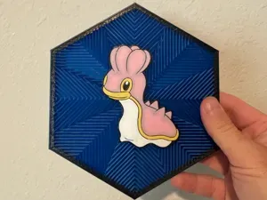 #422 Shellos Hex Wall Art
