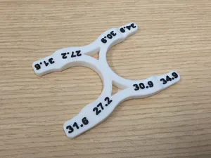 Bicycle Seat Post Gauge