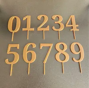 Number Topper Cake