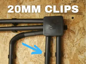 Electrical PVC Conduit Clip 20mm