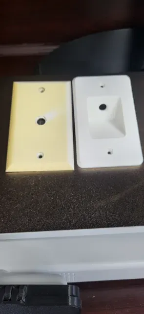 COAX ANGLED RECESSED WALL PLATE — Фото 2 из 9