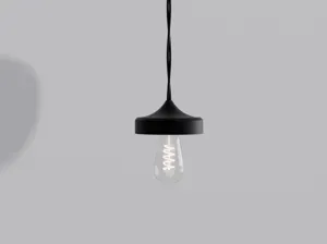 Stylish universal lamp holder E14 / E27 version