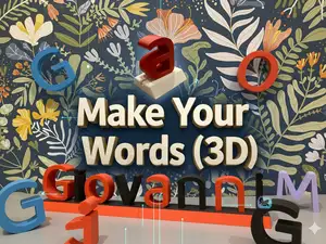 Make Your Word/Sign (3D) - Personalizzabili