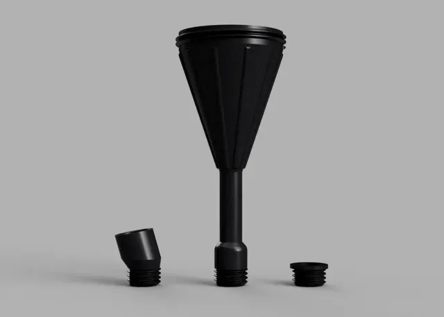 Screw-in Motorcycle Oil Funnel - (M20x2.5 Threads) — Image 9 of 12