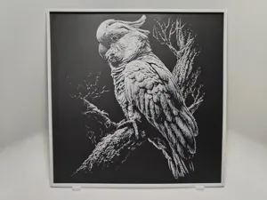 Cockatoo - Hueforge