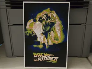 Back to the Future Part 2 Movie Poster - Hueforge