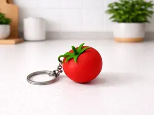 Tomato Keychain