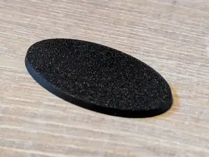 75mm x 42mm Oval Base for Tabletop Miniatures