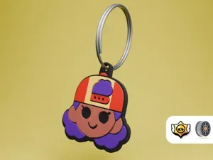 Meg | Brawl Stars Keychain Series