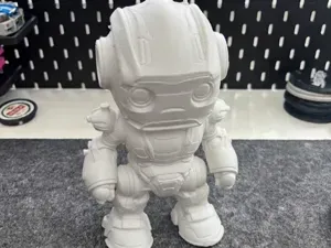 Tiny Mech Suit Pilot Chibi Figurine