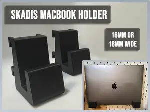 MacBook Pro Holder IKEA Skadis 