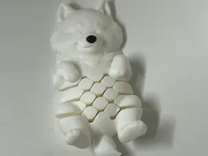 Flexi Samoyed dog