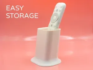 Single Remote Holder Tilt by Pork3D.com