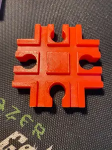 Universal Train Track road Crossroad X connector
