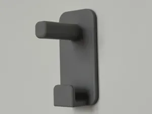 Bathroom & Kitchen Double Adhesive Hook | No Drill