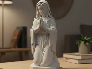 Virgin Mary Statue - Religious Decor Gift
